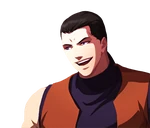 The King of Fighters XIII dialogue portrait illustrated by Nona.