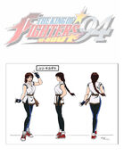 The King of Fighters '94 Re-Bout: Concept art.