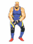 Big Bear in Fatal Fury Special. Illustration by Shinkiro