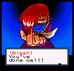 SNK Gals' Fighters, secuencia cinemática.