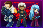 Carta coleccionable de The King of Fighters XIII