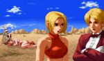 The King of Fighters 2003: Women Fighters Team Ending.