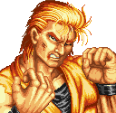 Ryo "defeated" in Art of Fighting