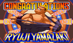 Real Bout ~Fatal Fury 2~ Congratulations Screen.