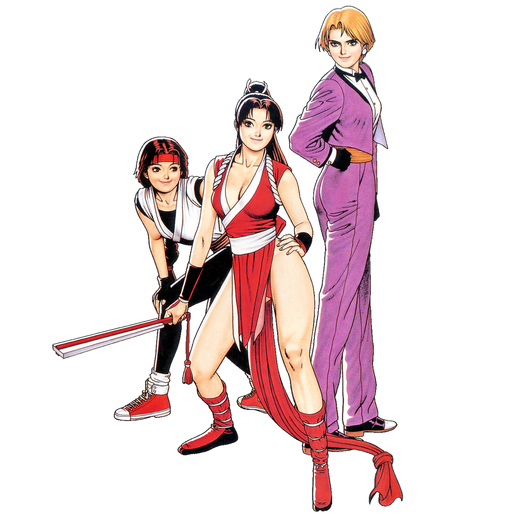 The Classic Women Fighters Team from The King of Fighters