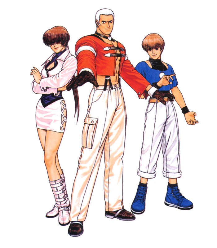 Chris King of Fighters 2002 Art