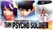 KOF XIV - Team Gameplay Trailer 12 “PSYCHO SOLDIER”