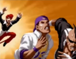 SNK vs. Capcom: SVC Chaos: Wild Iori's Ending.