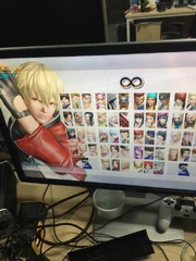 Leaked photo of Rock in the character select screen.