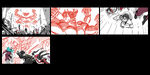 The King of Fighters All Star: Cinematic Trailer Storyboards.