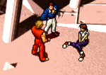 The King of Fighters '96: Art of Fighting Team Ending.