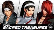 KOF XV Sacred Treasures Team Artwork