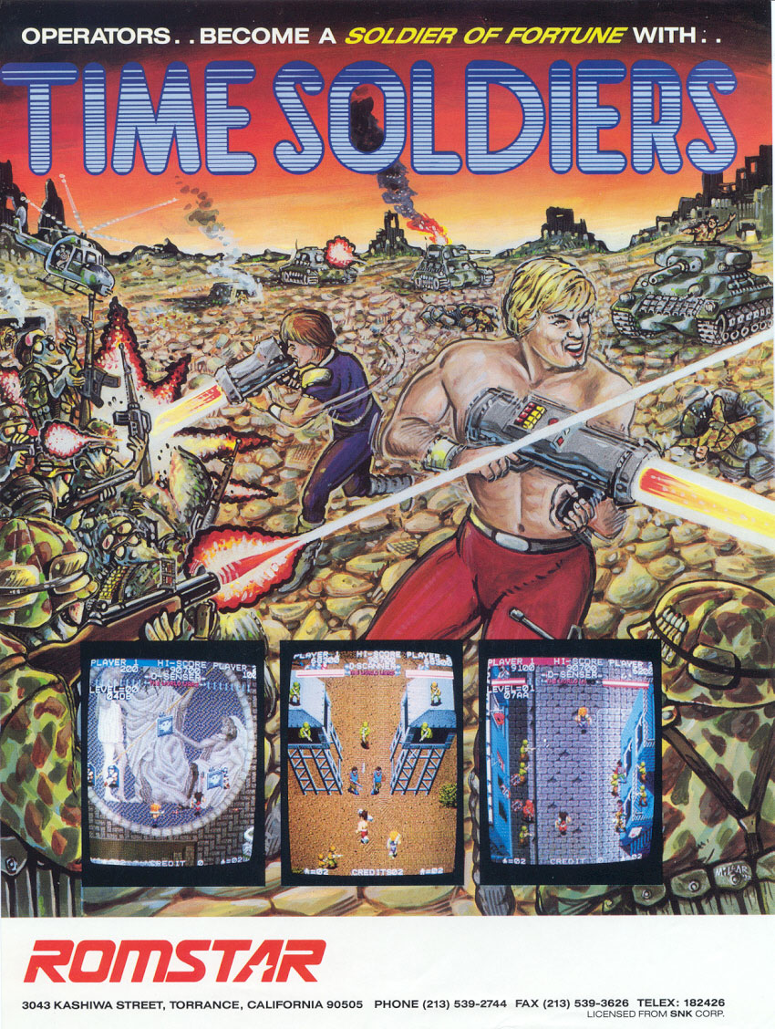 Amazon.com: Time Soldiers - Sega Master System : Video Games