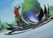 First version of the Reppuken in Fatal Fury: Legend of the Hungry Wolf