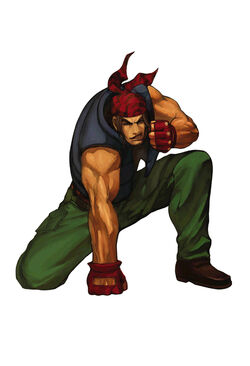 Ralf Jones - Characters & Art - The King of Fighters XI