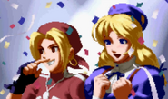 The King of Fighters 2003: Highschool Girls Team Ending.