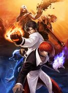 The King of Fighters XIII Climax: Additional Characters Promotional Art by Eisuke Ogura