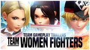 KOF XIV - Team Gameplay Trailer 16 “WOMEN FIGHTERS”