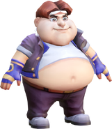 Model of Fat Kyo Kusanagi