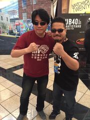 Yasuyuki Oda and Katsuhiro Harada in 2017