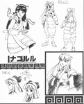 Samurai Shodown: Concept Art.