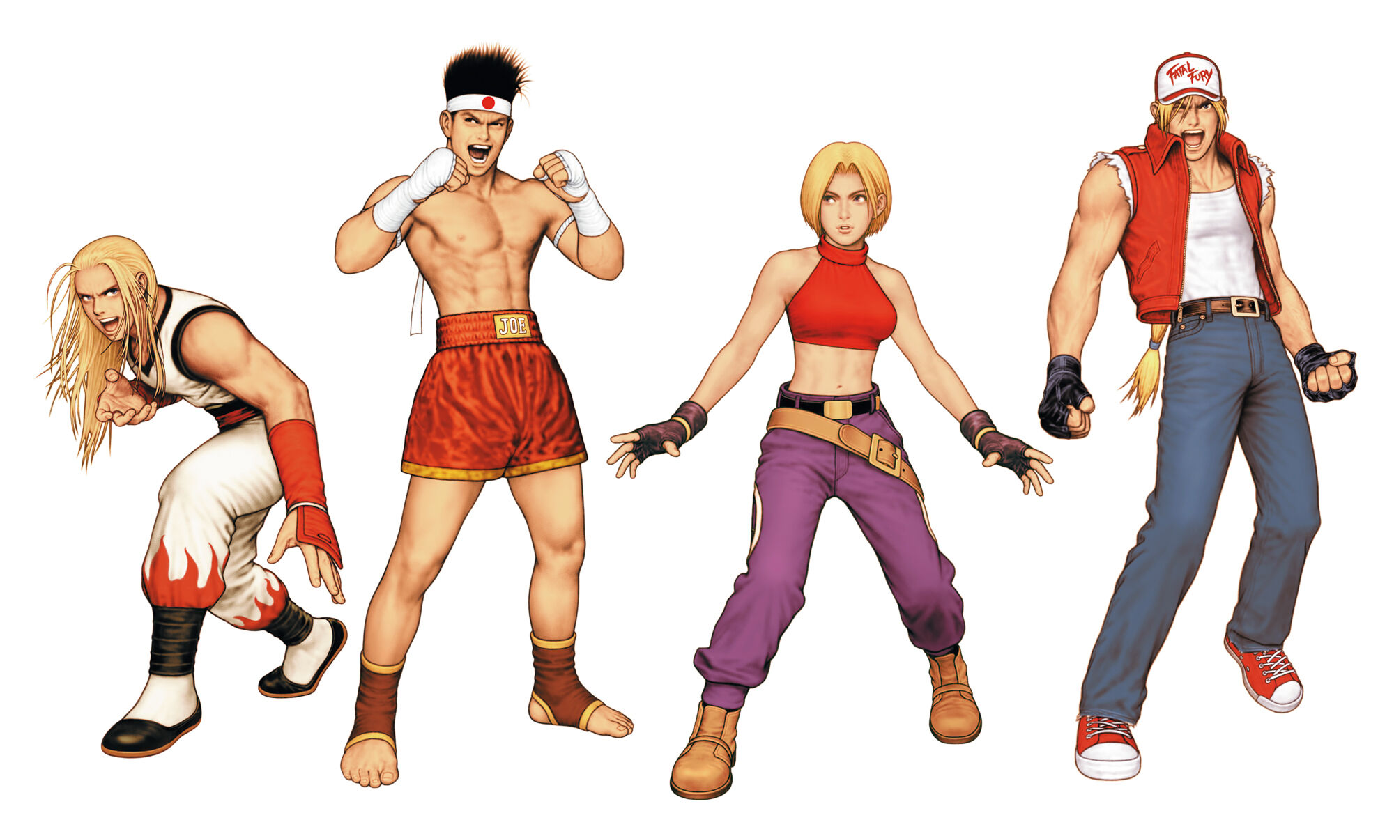 FATAL FURY TEAM  King of fighters, Fighter, Capcom art