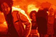 The King of Fighters EX2: Howling Blood: Hero Team Ending.