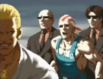 SNK vs. Capcom: SVC Chaos: Geese's Ending.