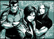 The King of Fighters 2002 Unlimited Match: Special artwork by Tonko