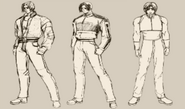 The King of Fighters '99 Art Gallery: Concept art.