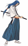 Samurai Shodown 64, imagen por Kita Senri y coloreada por Shinkiro.