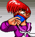 SNK Gals' Fighters: Miss X cutscene.