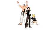 Team Japan in KOF '98.