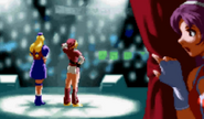 The King of Fighters 2003: Highschool Girls Team Ending.