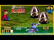 Samurai Shodown RPG English Translation is HERE on Neo Geo CD! And I Helped (A Tiny Bit)