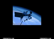 The Zero Cannon as it appears in The King of Fighters 2000.