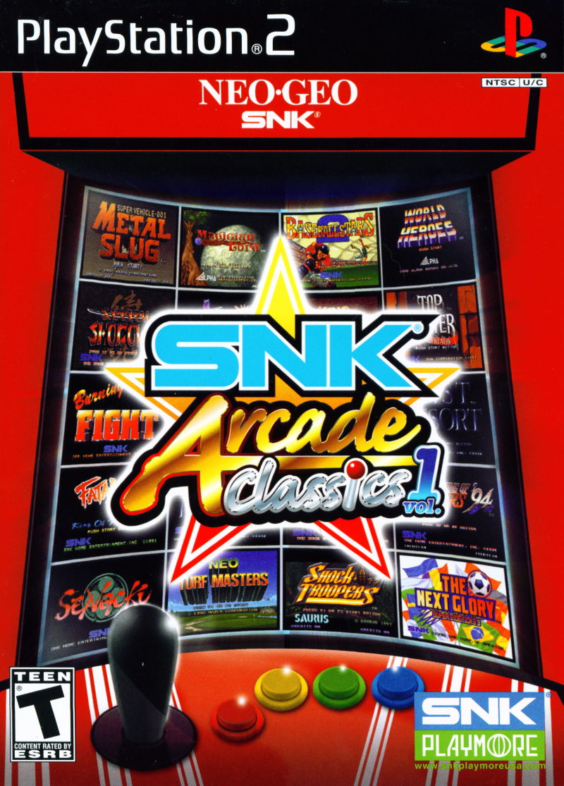 Checklist SNK Playmore - PS2 Games