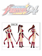 The King of Fighters '94 Re-Bout: Concept art.