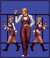 The King of Fighters '96 (console version) P1 portrait.