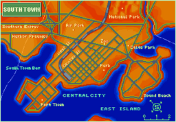 South Town map image