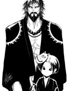 Young Kyo with Saisyu Kusanagi, by Falcoon.