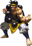 Gaira in Samurai Shodown V Special