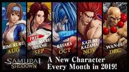 SAMURAI SHODOWN SAMURAI SPIRITS – New DLC Characters