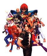 Promotional artwork of SNK characters.