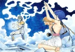 Sulia's sacrifice illustrated by Shinkiro