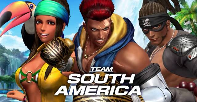 SNK: Team Brasil and Team China : r/kof