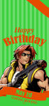 2023 Birthday Illustration, by Eisuke Ogura