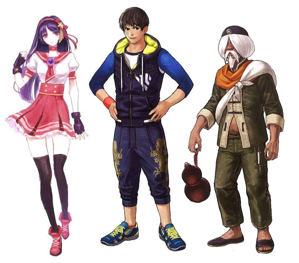 SNK: Team Brasil and Team China : r/kof