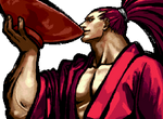 Samurai Shodown V Special: win portrait by Satoshi Itō