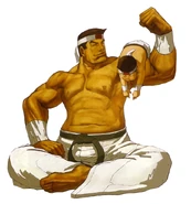 Kogoro and Goro in KOF 2002